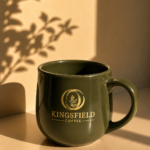 Kingsfield Premium Ceramic Coffee Mug – Royal Green